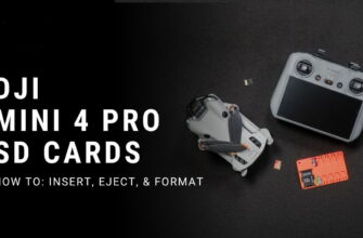 dji mini4 pro sd cards